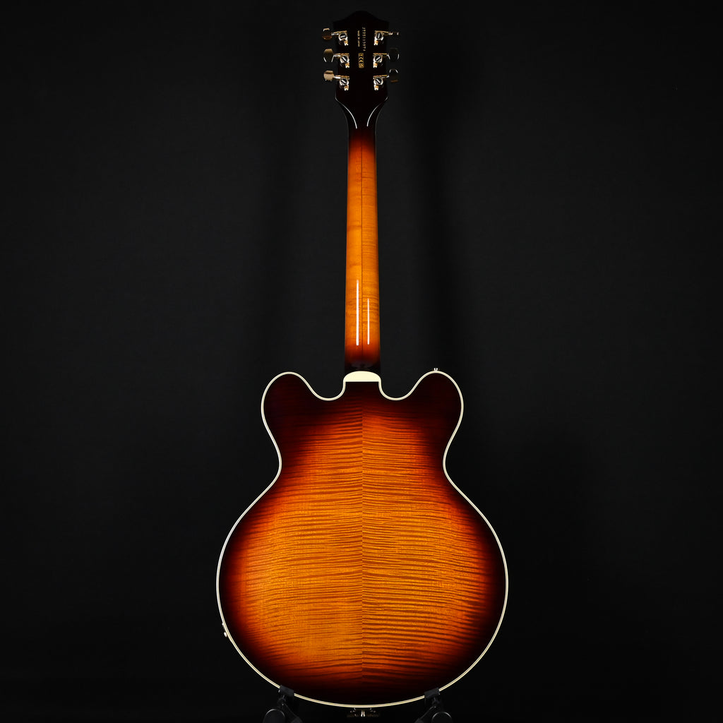 Gretsch Broadkaster LX Figured Center Block w/ String-Thru Bigsby and Gold Hardware- Havana Burst 2026 (JT25113674)
