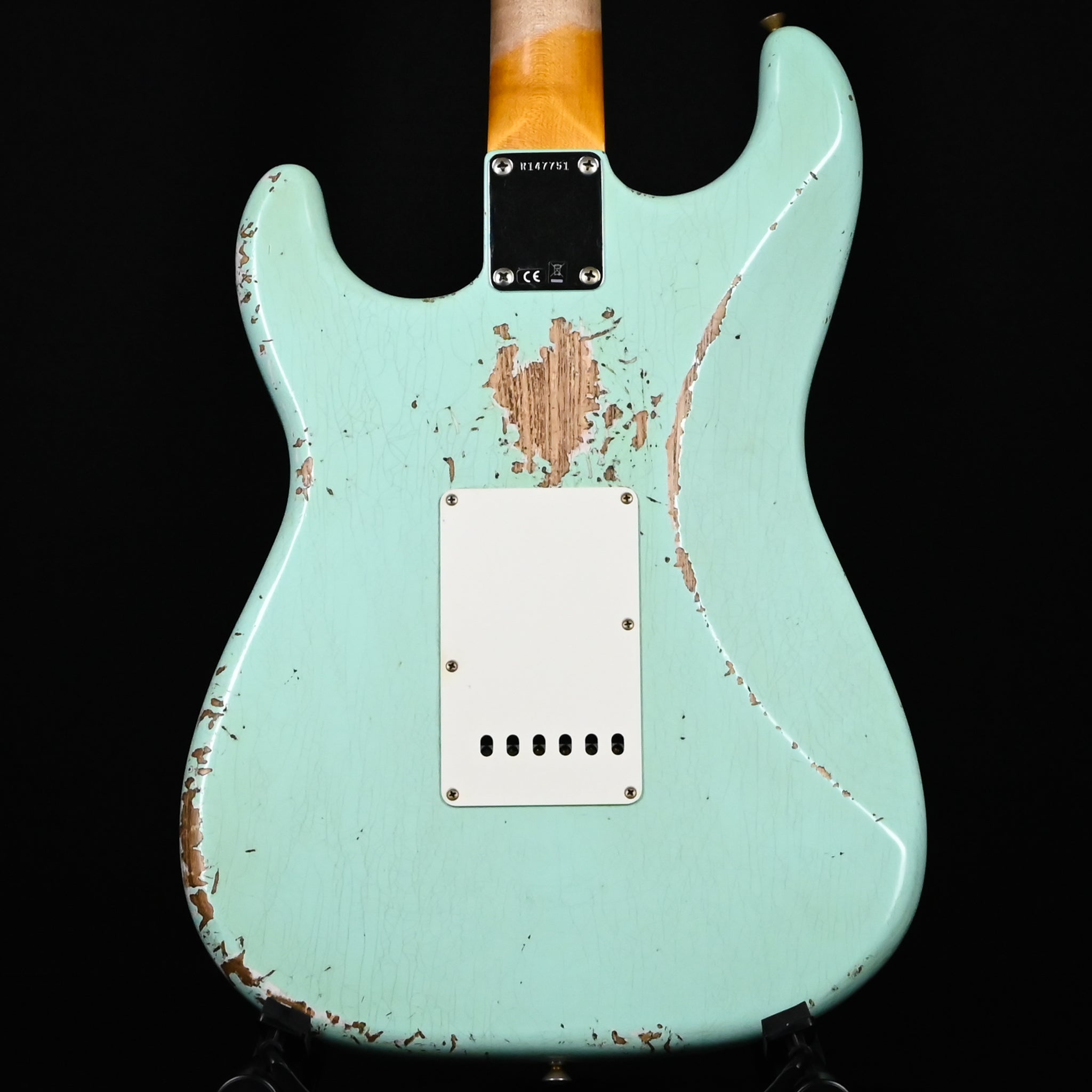 Fender Custom Shop '62 Stratocaster HSS Heavy Relic- Surf Green 2026 (R147751)