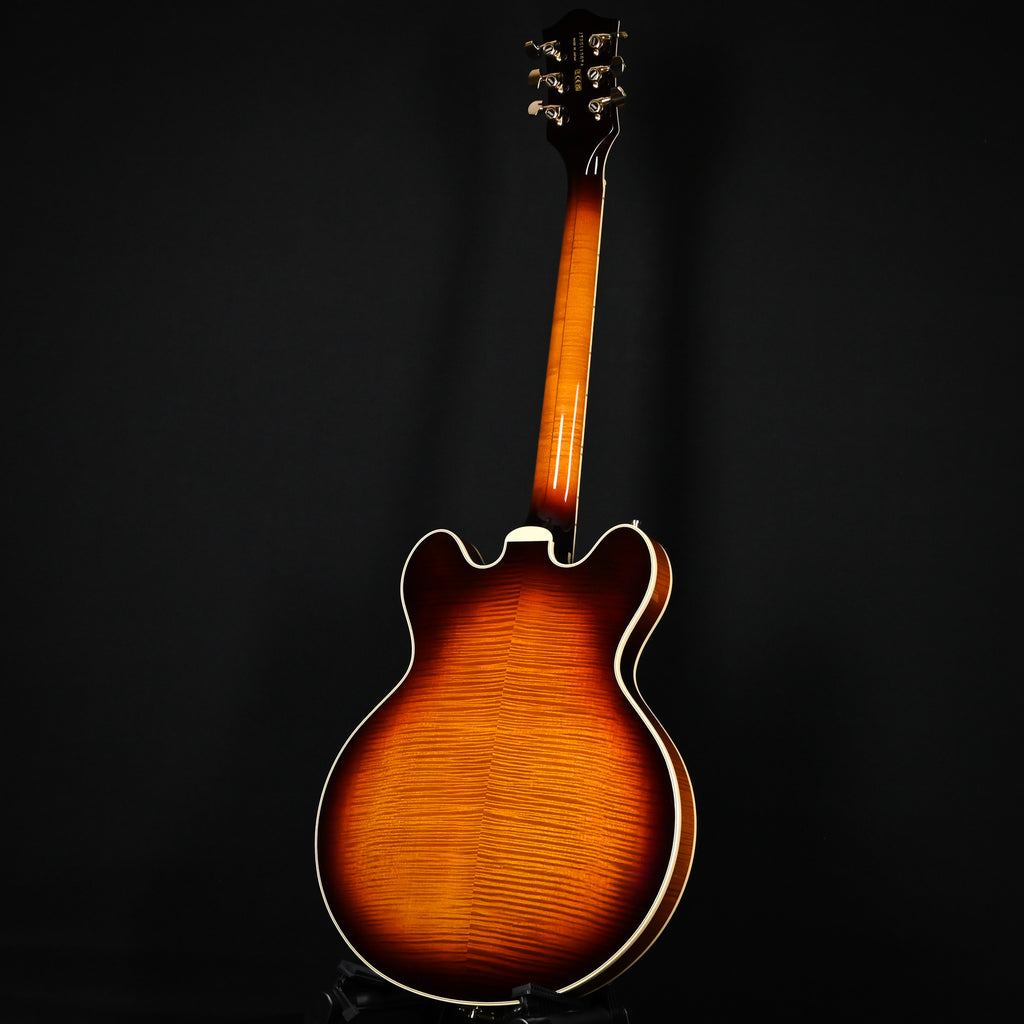 Gretsch Broadkaster LX Figured Center Block w/ String-Thru Bigsby and Gold Hardware- Havana Burst 2026 (JT25113674)