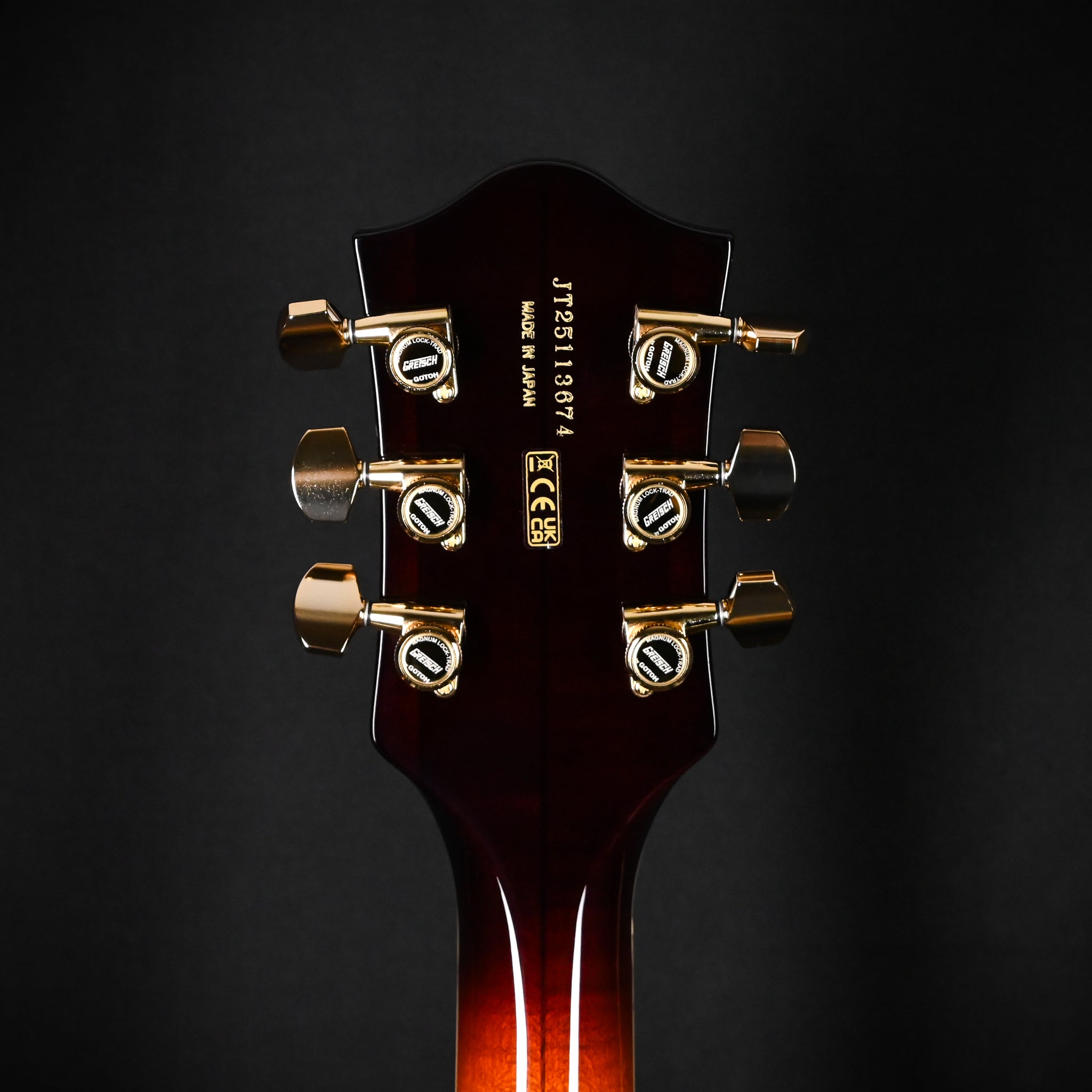 Gretsch Broadkaster LX Figured Center Block w/ String-Thru Bigsby and Gold Hardware- Havana Burst 2026 (JT25113674)