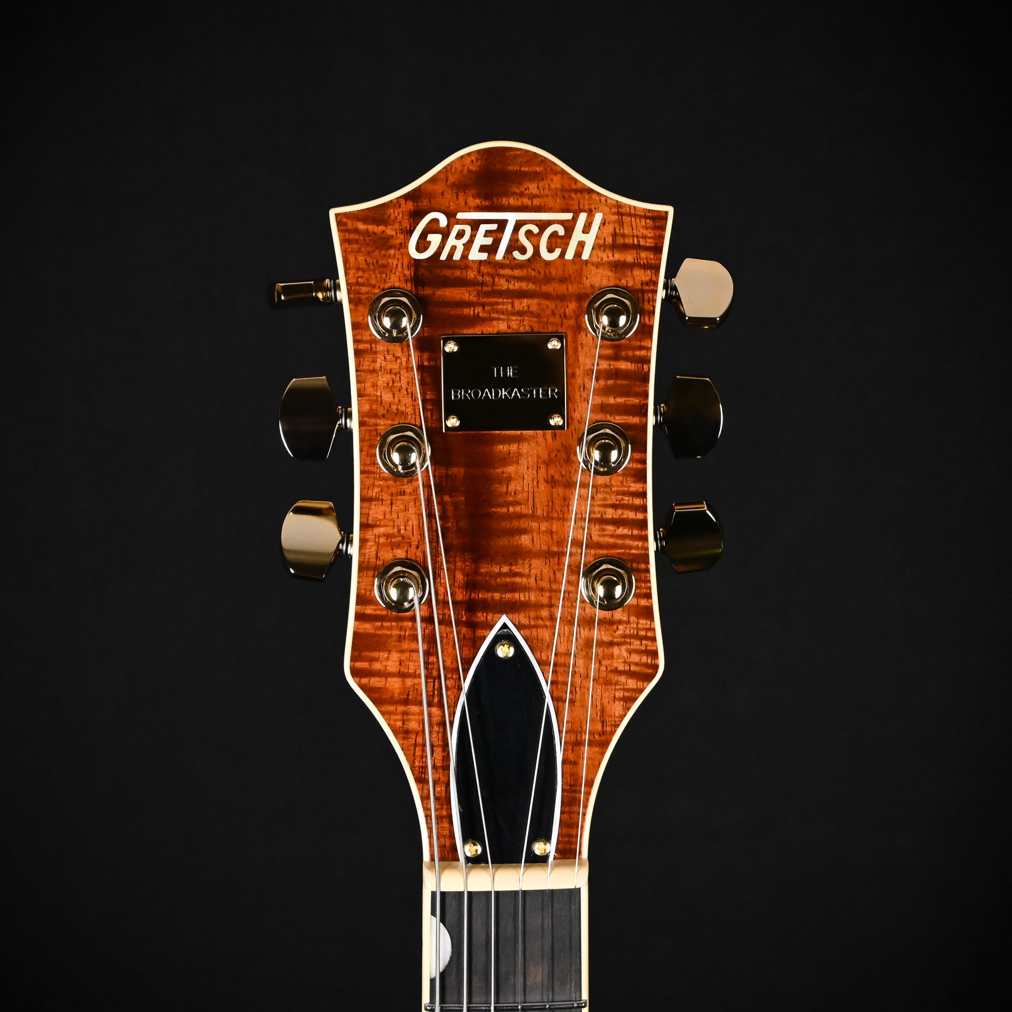 Gretsch Broadkaster LX Figured Center Block w/ String-Thru Bigsby and Gold Hardware- Havana Burst 2026 (JT25113674)