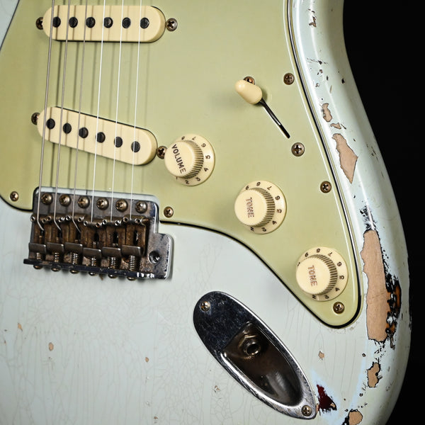 Fender Custom Shop Masterbuilt Todd Krause 1962 Stratocaster w/ Brazilian Rosewood, Heavy Relic- Sonic Blue/ 3 Color Sunburst 2025 (CZ586232)