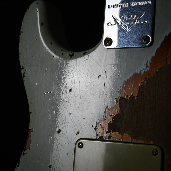 Fender Custom Shop Masterbuilt Todd Krause 1962 Stratocaster w/ Brazilian Rosewood, Heavy Relic- Sonic Blue/ 3 Color Sunburst 2025 (CZ586232)