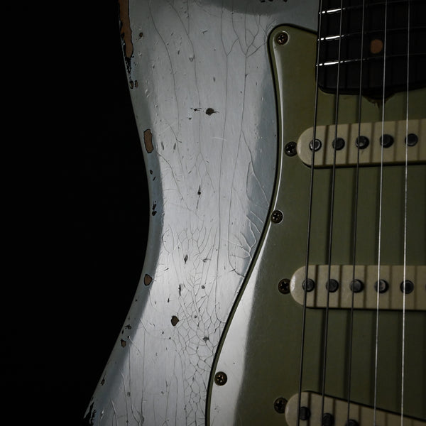 Fender Custom Shop Masterbuilt Todd Krause 1962 Stratocaster w/ Brazilian Rosewood, Heavy Relic- Sonic Blue/ 3 Color Sunburst 2025 (CZ586232)