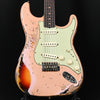 Fender Custom Shop Limited Edition '59 Stratocaster Super Heavy Relic- Aged Dirty Shell Pink/ Chocolate 3 Tone Sunburst 2025 (CZ586151)
