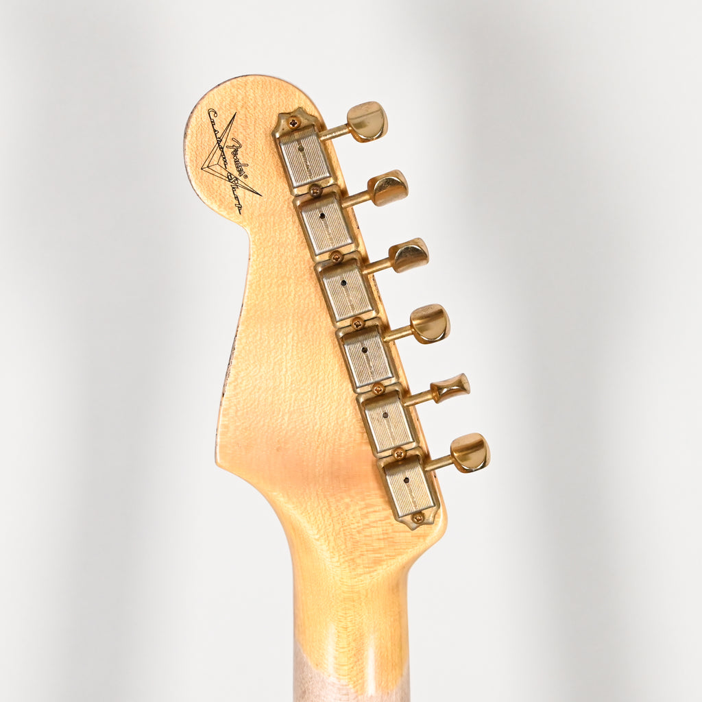 Fender Custom Shop 1962 Stratocaster w/ Gold Hardware Heavy Relic- Purple Sparkle / Black Paisley 2026 (R130318)