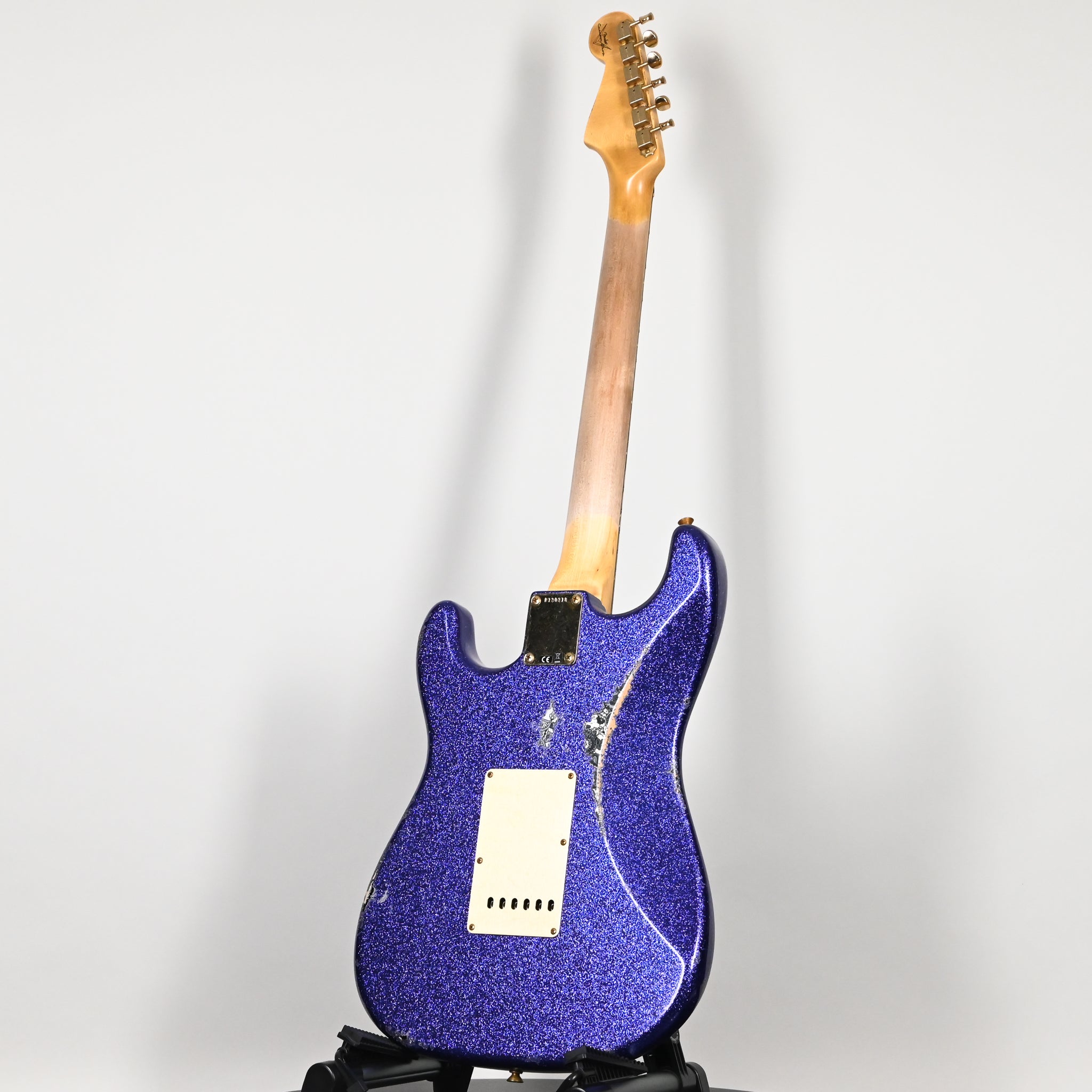 Fender Custom Shop 1962 Stratocaster w/ Gold Hardware Heavy Relic- Purple Sparkle / Black Paisley 2026 (R130318)