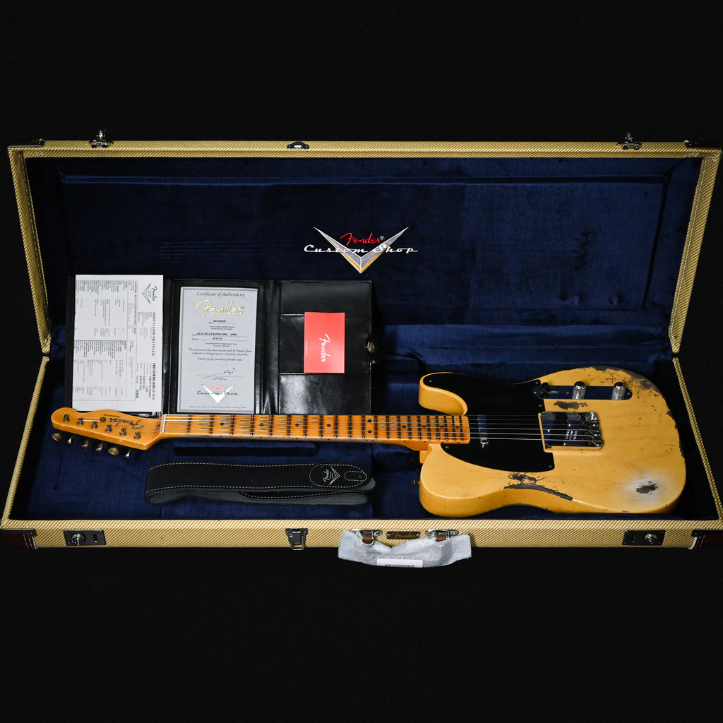 Fender Custom Shop '52 Telecaster Heavy Relic- Aged Nocaster Blonde 2026 (R151141)