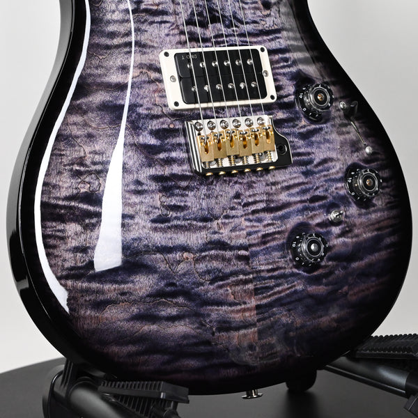 PRS Custom 24 Piezo w/ DMO Pickups Electric Guitar- Purple Mist Wraparound Smokeburst 2025 (0417831)