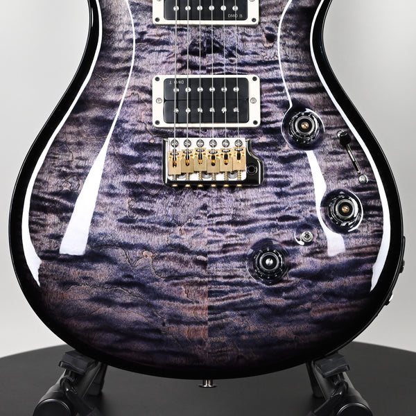 PRS Custom 24 Piezo w/ DMO Pickups Electric Guitar- Purple Mist Wraparound Smokeburst 2025 (0417831)