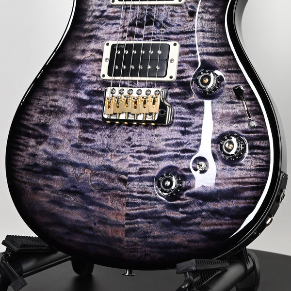 PRS Custom 24 Piezo w/ DMO Pickups Electric Guitar- Purple Mist Wraparound Smokeburst 2025 (0417831)