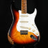 Fender Custom Shop Limited Edition Red Hot Hard Tail Stratocaster Heavy Relic- Faded Aged Chocolate 3 Tone Sunburst 2024 (CZ581284)