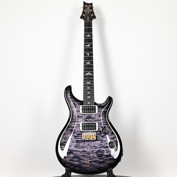 PRS Custom 24 Piezo w/ DMO Pickups Electric Guitar- Purple Mist Wraparound Smokeburst 2025 (0417831)