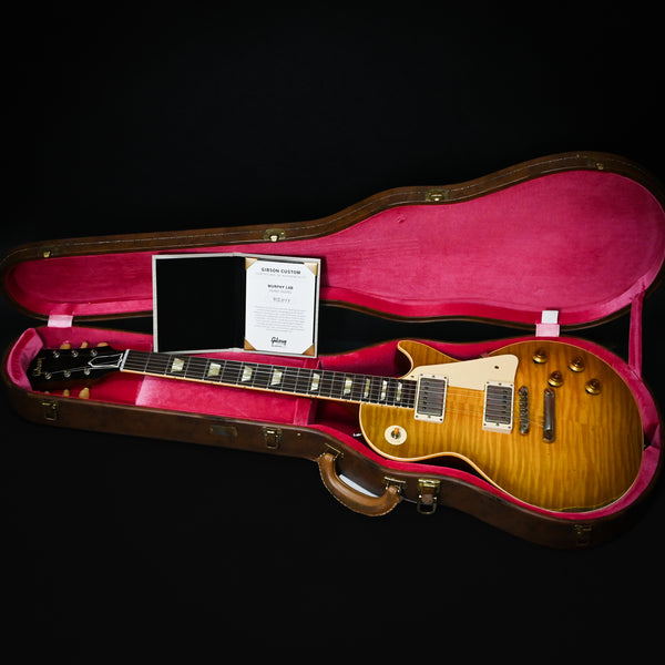 Gibson Custom 1959 Les Paul Standard Reissue Murphy Lab Heavy Aged- Golden Poppy Burst 2021 (912077)