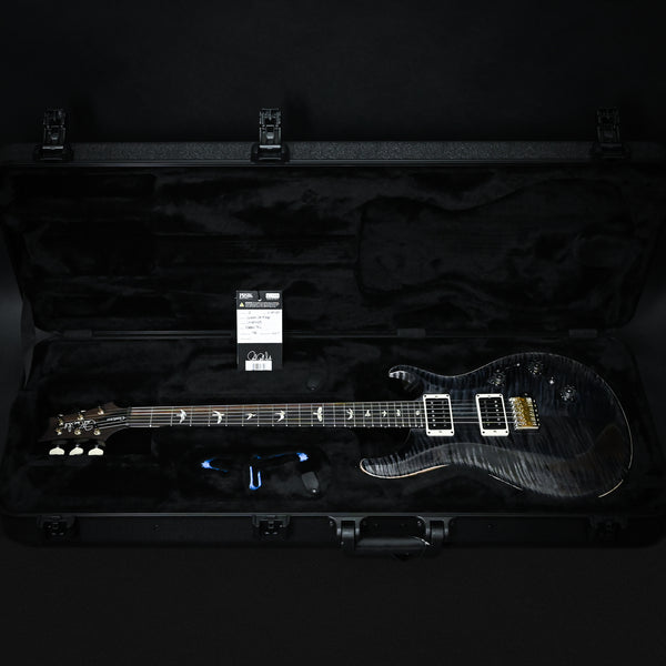 PRS Custom 24 Piezo w/ DMO Pickups Electric Guitar- Gray Black 2025 (0420423)