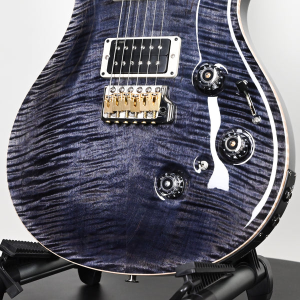PRS Custom 24 Piezo w/ DMO Pickups Electric Guitar- Gray Black 2025 (0420423)