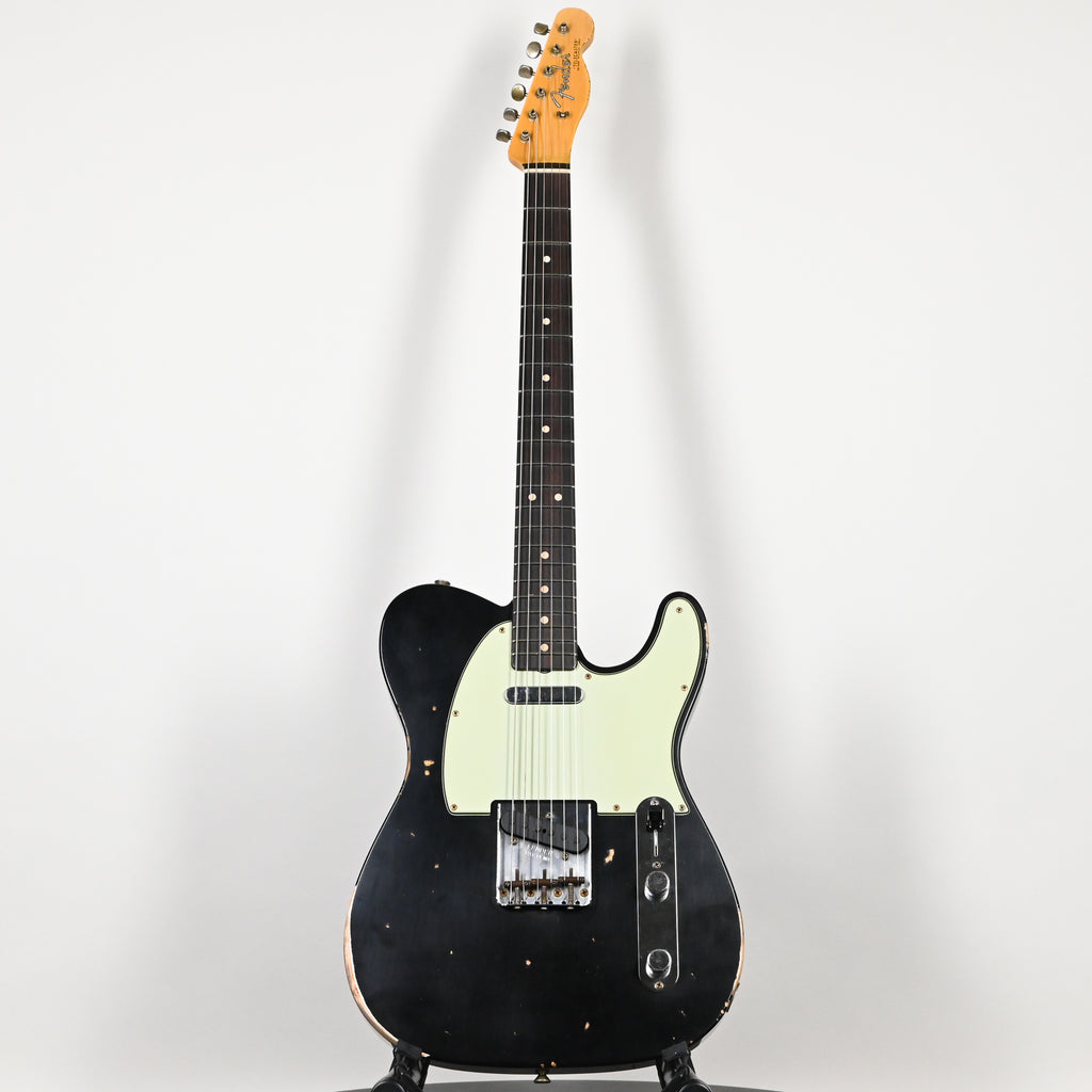 Fender Custom Shop Limited Edition 1963 Telecaster Relic- Black 2026 (CZ590720)