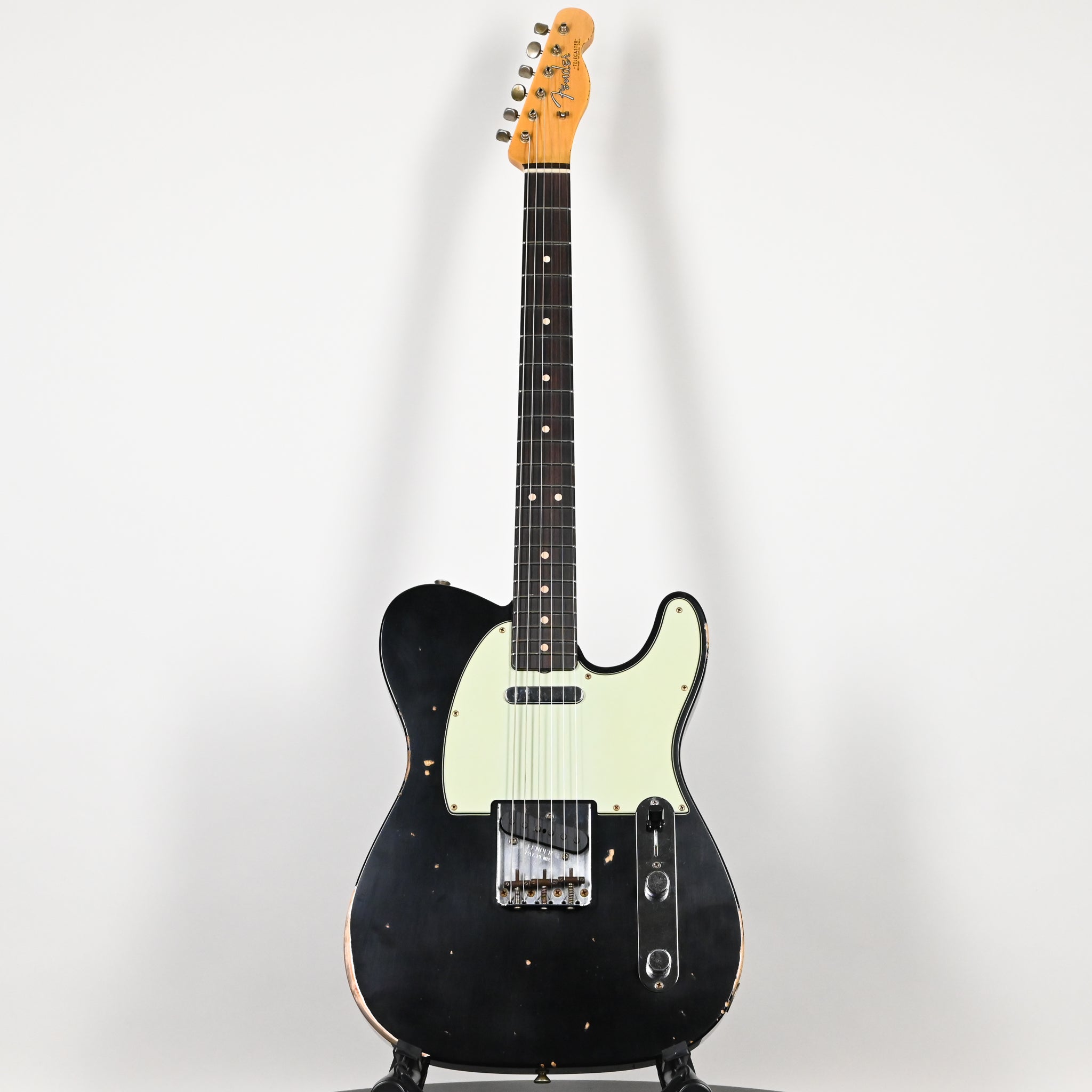 Fender Custom Shop Limited Edition 1963 Telecaster Relic- Black 2026 (CZ590720)