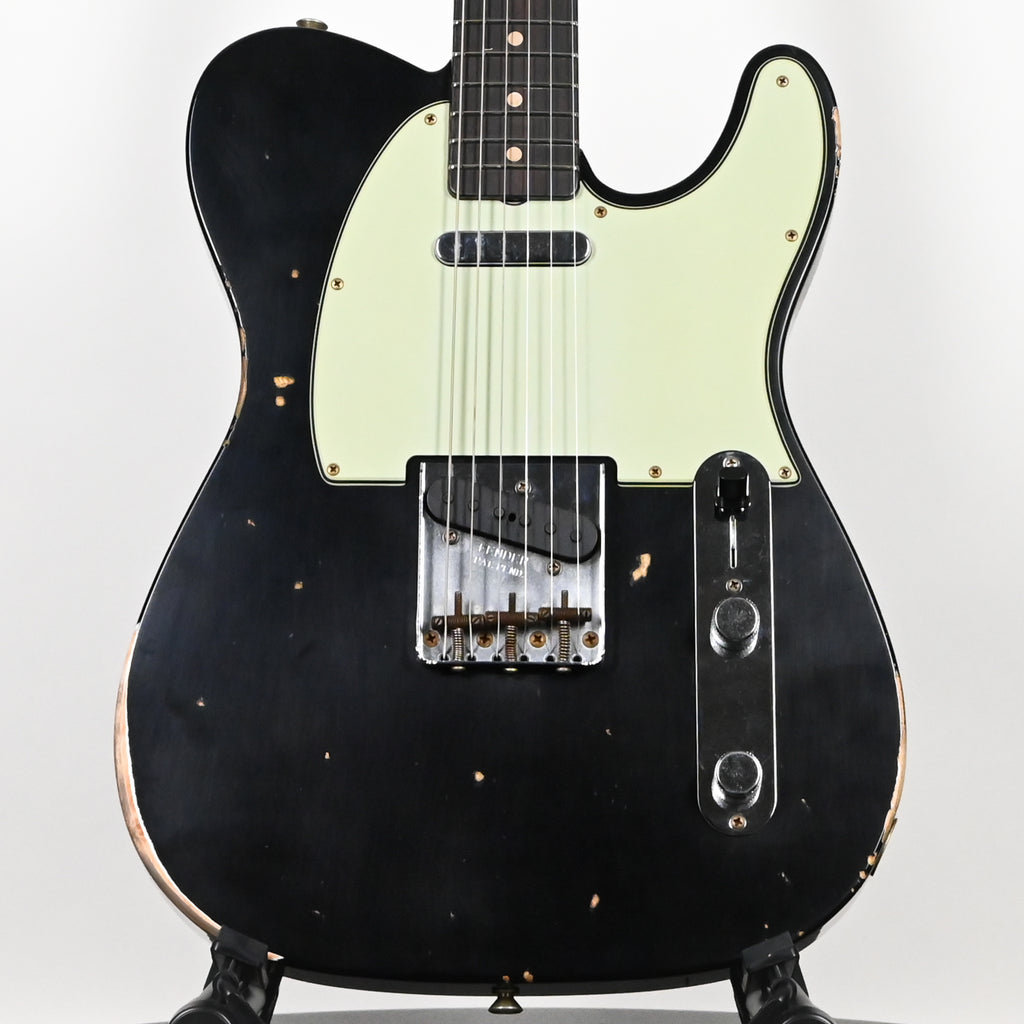 Fender Custom Shop Limited Edition 1963 Telecaster Relic- Black 2026 (CZ590720)