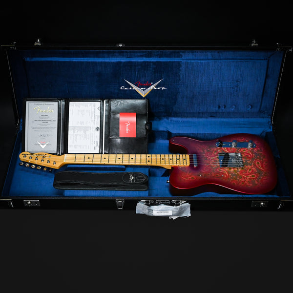 Fender Custom Shop Vintage Custom '68 Paisley Telecaster NOS- Aged Pink Paisley 2025 (R137748)