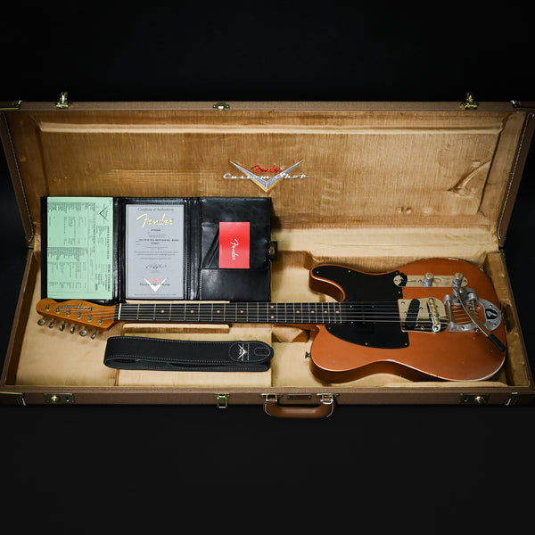 Fender Custom Shop Limited Edition '60 Telecaster w/ Jazzmaster Bridge & Bigsby Relic- Burnt Copper 2025 (CZ586231)