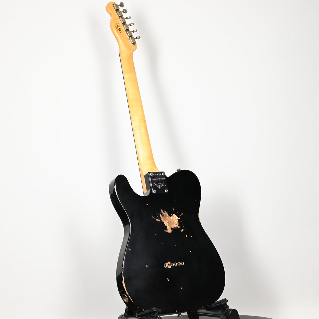 Fender Custom Shop Limited Edition 1963 Telecaster Relic- Black 2026 (CZ590720)