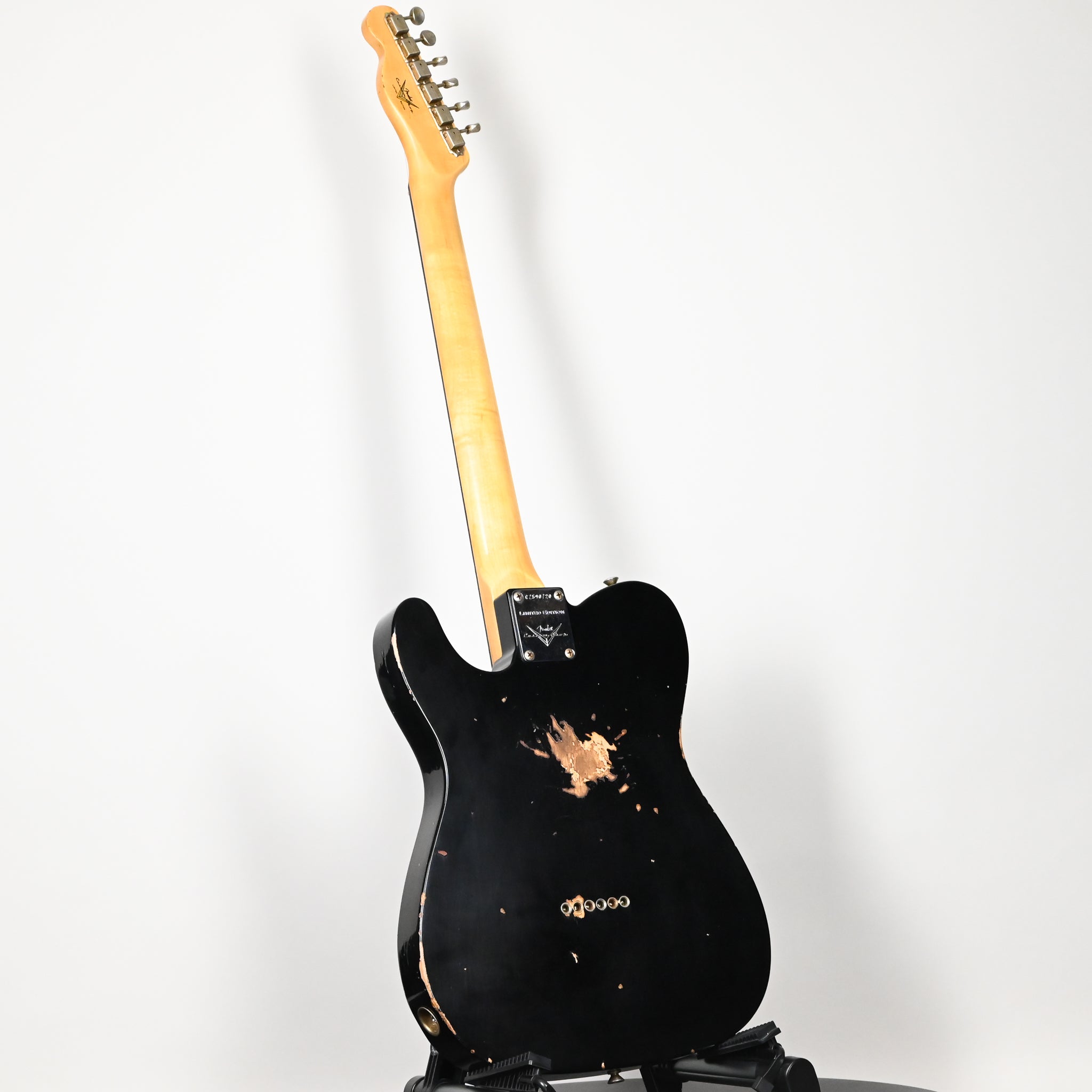Fender Custom Shop Limited Edition 1963 Telecaster Relic- Black 2026 (CZ590720)
