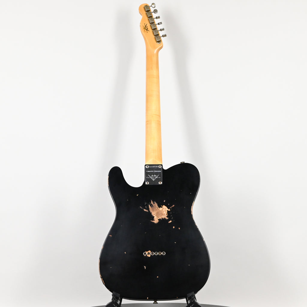 Fender Custom Shop Limited Edition 1963 Telecaster Relic- Black 2026 (CZ590720)