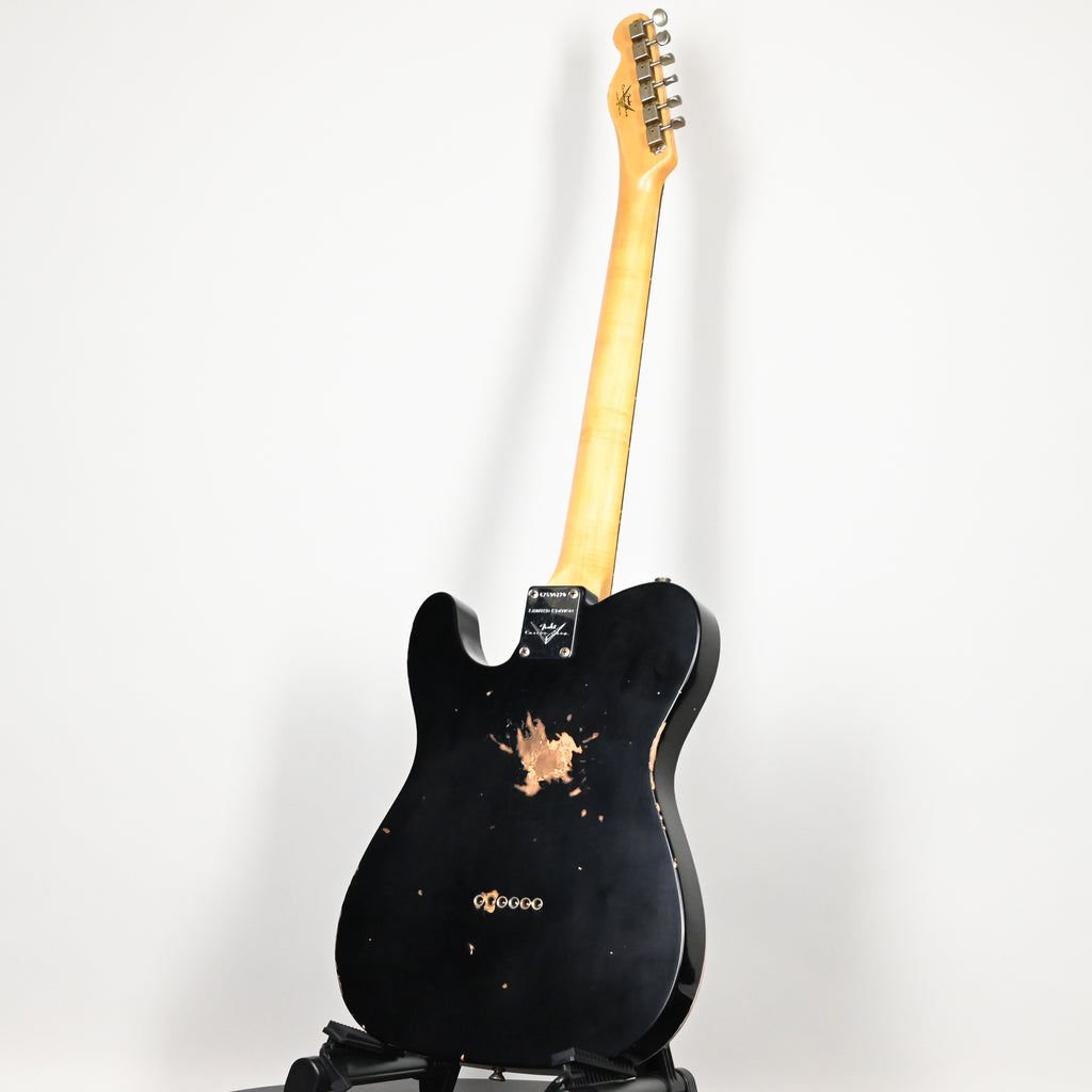 Fender Custom Shop Limited Edition 1963 Telecaster Relic- Black 2026 (CZ590720)