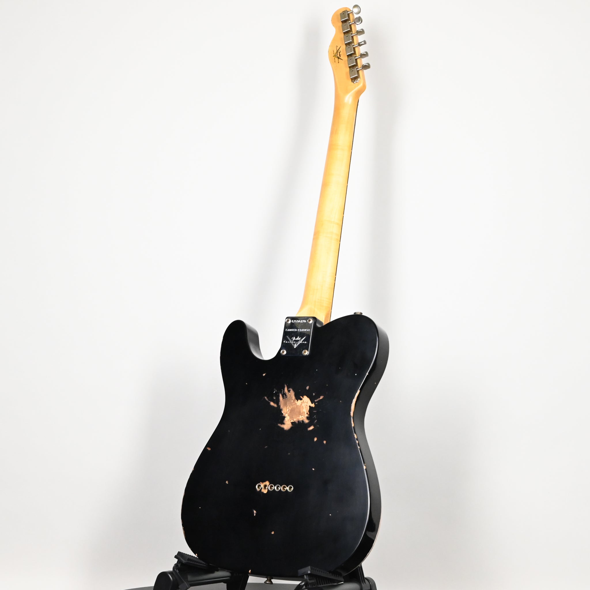 Fender Custom Shop Limited Edition 1963 Telecaster Relic- Black 2026 (CZ590720)