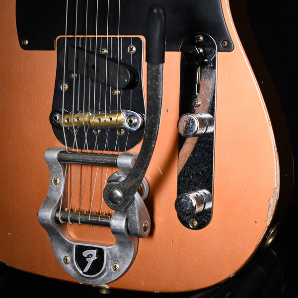 Fender Custom Shop Limited Edition '60 Telecaster w/ Jazzmaster Bridge & Bigsby Relic- Burnt Copper 2025 (CZ586231)