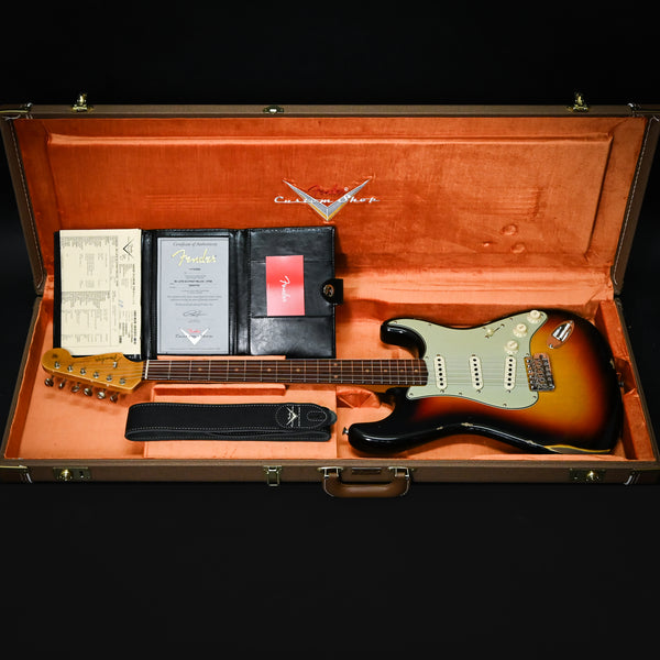 Fender Custom Shop Late-1962 Stratocaster Relic w/ Closet Classic Hardware- 3 Color Sunburst 2025 (CZ587750