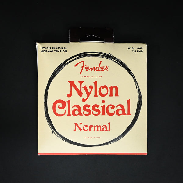 Fender Classical/Nylon Guitar Strings Normal Tension 28-43 Tie End