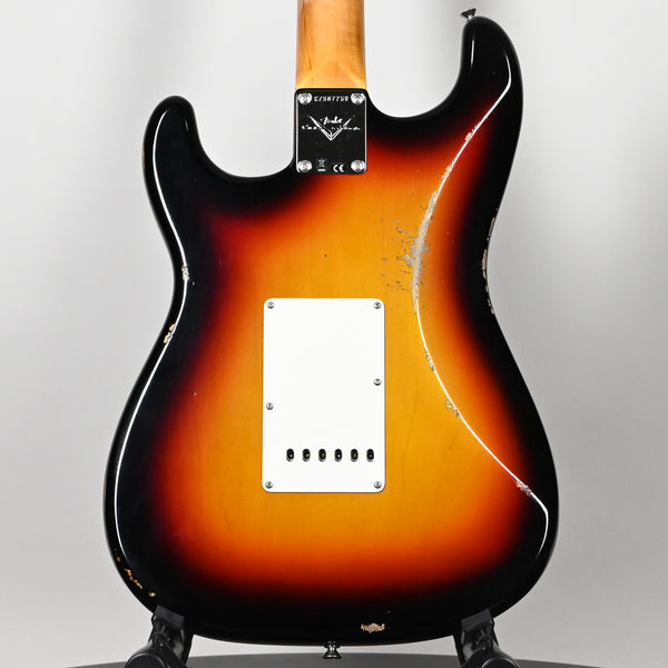 Fender Custom Shop Late-1962 Stratocaster Relic w/ Closet Classic Hardware- 3 Color Sunburst 2025 (CZ587750