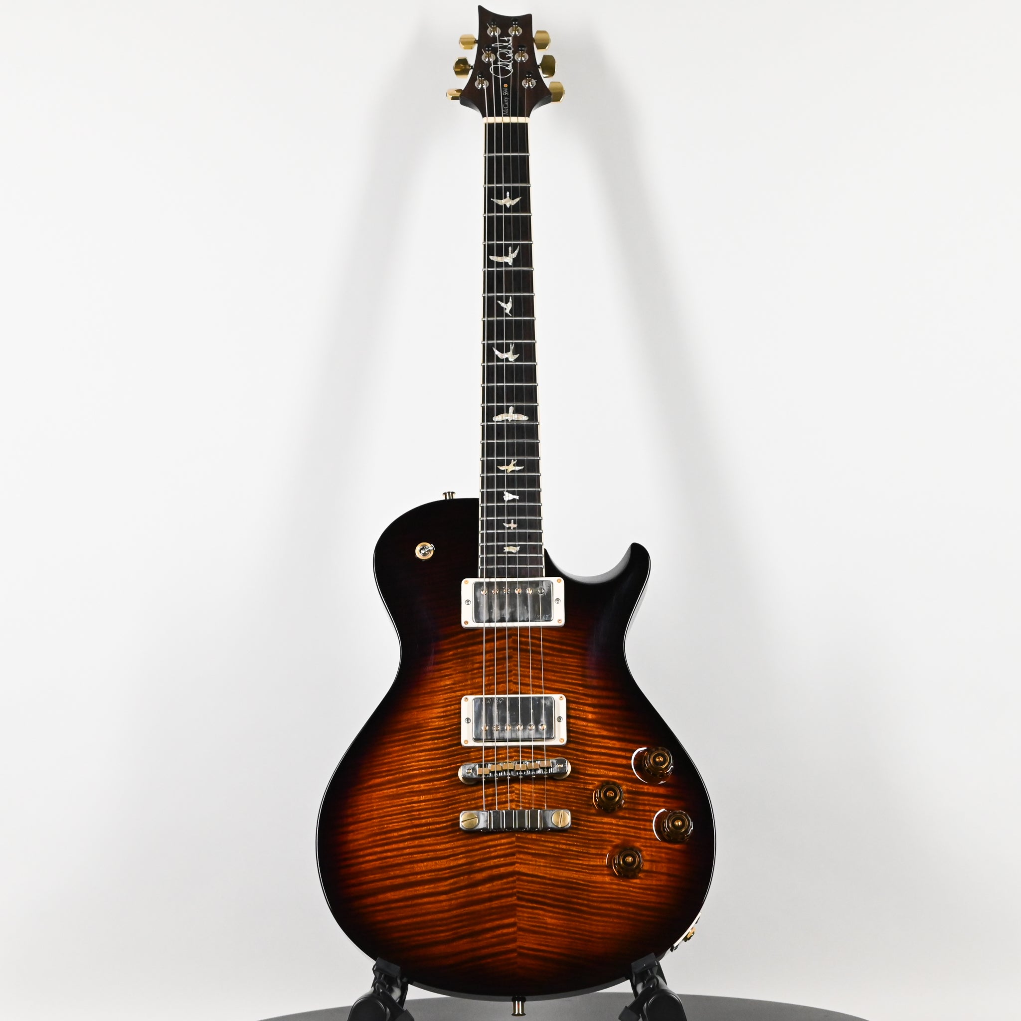 PRS McCarty 594 Single Cut w/ 10-Top Electric Guitar- Black Gold Burst 2017 (239565) Used – Excellent
