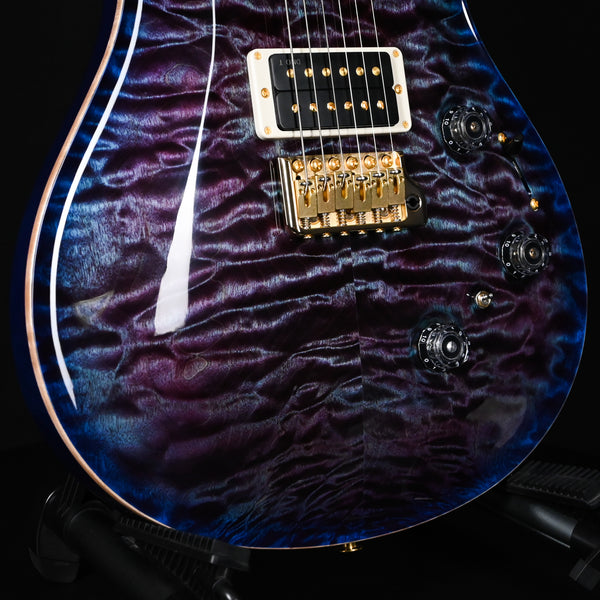 PRS Custom 24 Piezo Wood Library w/ 10-Top, Brazilian Rosewood, & DMO Pickups- Violet Blue Burst 2025 (0409883)
