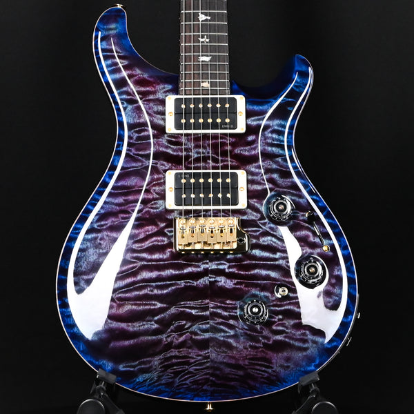PRS Custom 24 Piezo Wood Library w/ 10-Top, Brazilian Rosewood, & DMO Pickups- Violet Blue Burst 2025 (0409883)