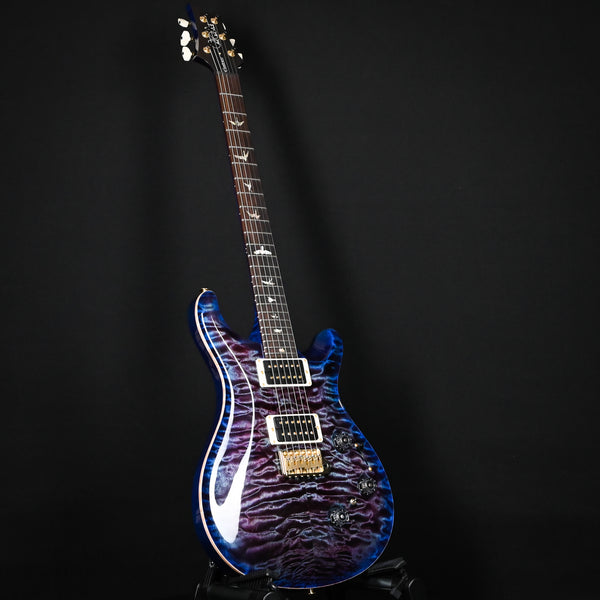 PRS Custom 24 Piezo Wood Library w/ 10-Top, Brazilian Rosewood, & DMO Pickups- Violet Blue Burst 2025 (0409883)