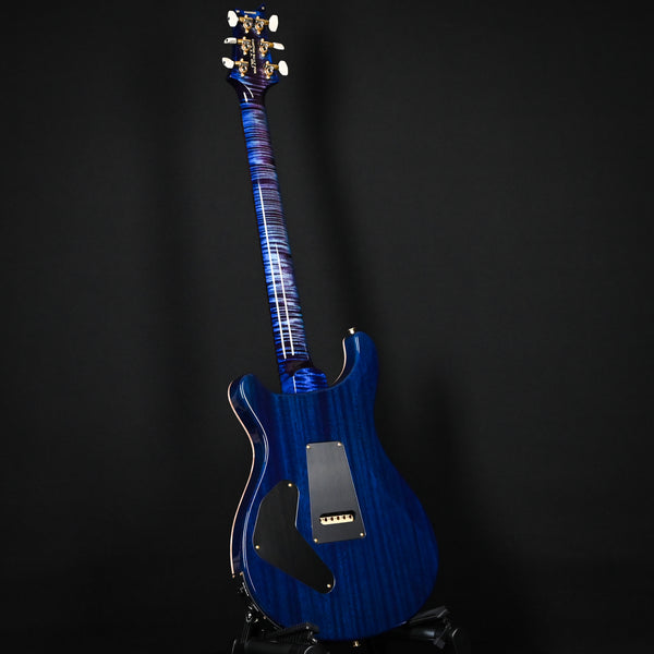 PRS Custom 24 Piezo Wood Library w/ 10-Top, Brazilian Rosewood, & DMO Pickups- Violet Blue Burst 2025 (0409883)