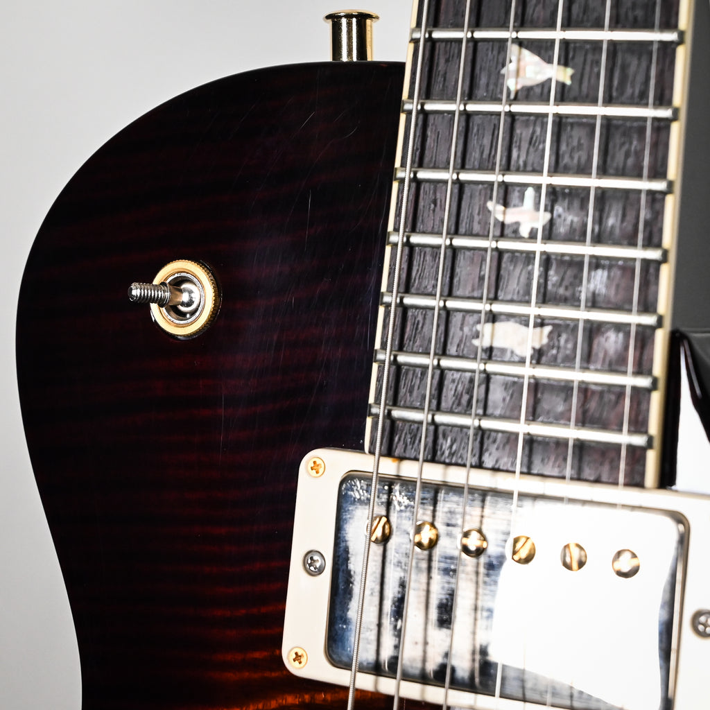 PRS McCarty 594 Single Cut w/ 10-Top Electric Guitar- Black Gold Burst 2017 (239565) Used – Excellent