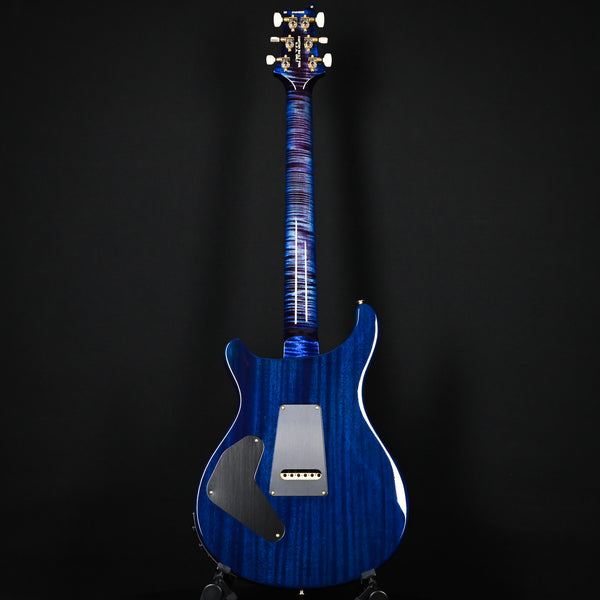 PRS Custom 24 Piezo Wood Library w/ 10-Top, Brazilian Rosewood, & DMO Pickups- Violet Blue Burst 2025 (0409883)