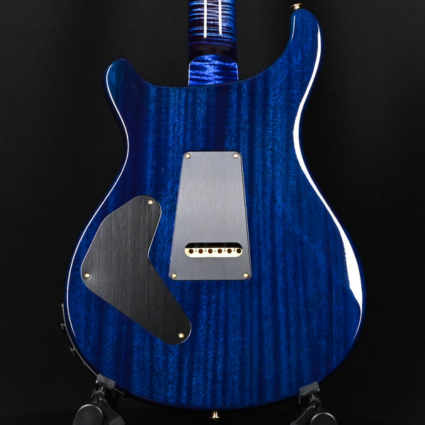 PRS Custom 24 Piezo Wood Library w/ 10-Top, Brazilian Rosewood, & DMO Pickups- Violet Blue Burst 2025 (0409883)