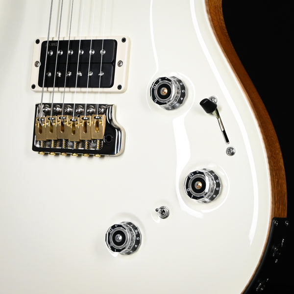 PRS Custom 24 Piezo w/ DMO Pickups Electric Guitar- Antique White Top (Natural Back) 2025 (0415768)