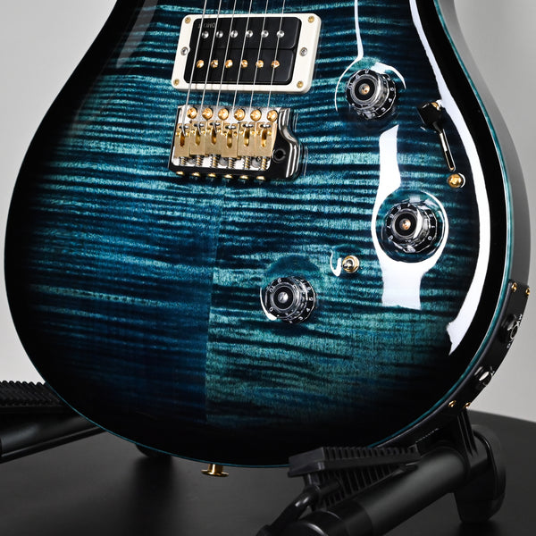 PRS Custom 24 Piezo w/ 10-Top & DMO Pickups- Cobalt Blue Smokeburst 2025 (0411534)