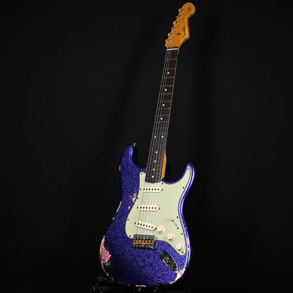 Fender Custom Shop 1962 Stratocaster w/ Josefina Handwound Pickups Heavy Relic- Purple Sparkle/ Pink Paisley 2025 (R141531)