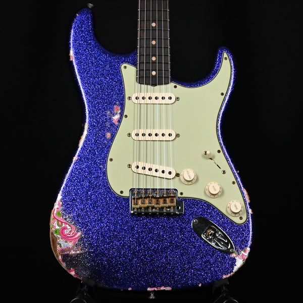 Fender Custom Shop 1962 Stratocaster w/ Josefina Handwound Pickups Heavy Relic- Purple Sparkle/ Pink Paisley 2025 (R141531)