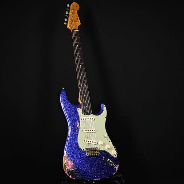 Fender Custom Shop 1962 Stratocaster w/ Josefina Handwound Pickups Heavy Relic- Purple Sparkle/ Pink Paisley 2025 (R141531)