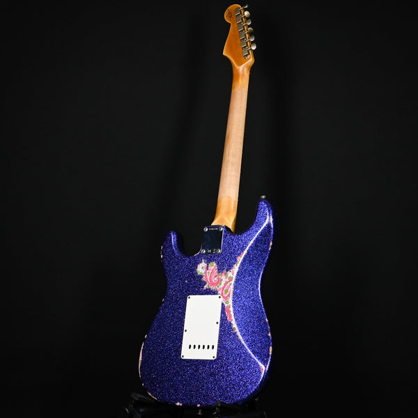 Fender Custom Shop 1962 Stratocaster w/ Josefina Handwound Pickups Heavy Relic- Purple Sparkle/ Pink Paisley 2025 (R141531)