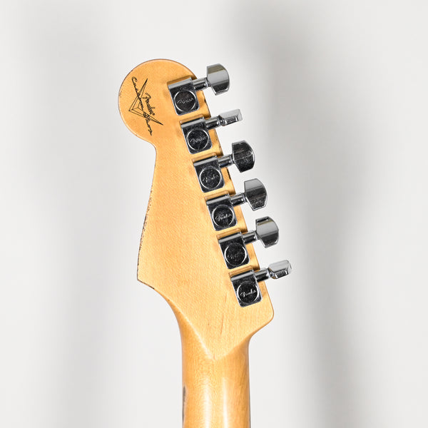 Fender Custom Shop Deluxe Stratocaster w/ Seymour Duncan SH4B Humbucker, Relic/ Closet Classic Hardware- Magenta Sparkle 2025 (R146161)