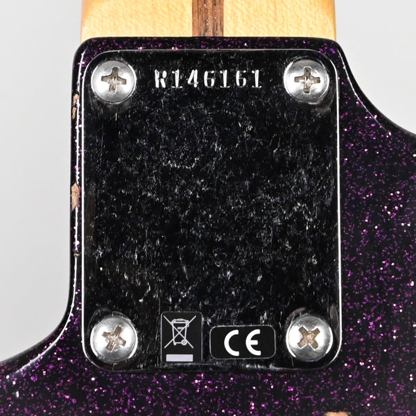 Fender Custom Shop Deluxe Stratocaster w/ Seymour Duncan SH4B Humbucker, Relic/ Closet Classic Hardware- Magenta Sparkle 2025 (R146161)
